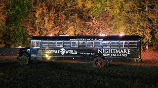 Spooky World Nightmare New England Hayride and All Mazes! Much Scarier than LA Haunted Hayride!