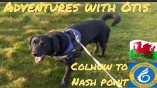 Part 19: Wales Coast Path with Otis - Llantwit Major Beach @Col-Huw Point to Nash Point Lighthouse