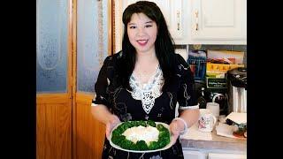 夕阳菜谱：怎样做白雪碧玉  How to Make Milky Scrambled Egg Whites with Broccoli