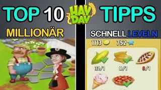 TOP 10 ANFÄNGER TIPPS UND TRICKS Hay Day | SyromerB