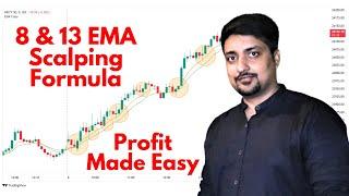 8 & 13 EMA Options Scalping Strategy for Profitable Trading | Master Intraday Trading