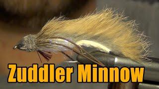 Zuddler Minnow Streamer Fly Tying Directions and Instructions