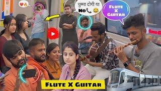 Impressing Cute Girls In Metro | Old & New Mashup Songs In |मेट्रो- Singing Prank |@team_jhopdi_k