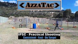 AzzaTac IPSC practical pistol shooting - 50m Prone