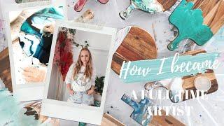 How I became an full time artist & all the different way I make money