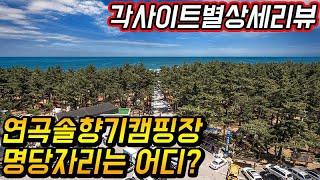 연곡솔향기캠핑장 명당 사이트 추천 전사이트 리뷰ㅣ캠핑장추천