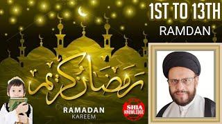 LIVE Majlis Aza 10 Ramdan 2025 Kuwait | Maulana Zaki Baqri