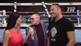 Kubrat Pulev NEVER kissed Helen Yee; surprised Anthony Joshua lost