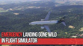 Emergency Landing Gone Wild in Flight Simulator! -0041