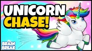 Unicorn Chase | Brain Break for Kids | Just Dance