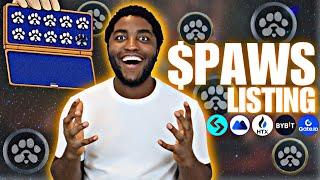 PAWS Airdrop Listing Date Announced!  $PAWS Goes Live April 16 – Claim Your Diamond Rewards!