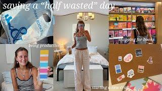 Saving a “half wasted” day (a cozy & productive vlog)