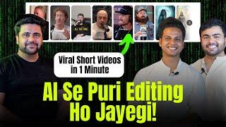 AI the Future of Video Editing? Insights from QuickReel Founders | AI PODCAST