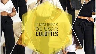 7 looks by Du // Como usar Culottes