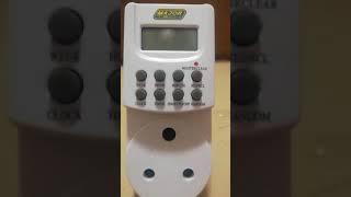 Major Tech MTD7 Digital Plug in timer