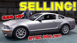 My Shelby Cobra GT500 with ZERO Issues is For Sale! Good Bye Mustang!