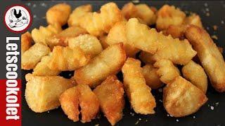 Golden Crunchy Fries Homemade Recipe