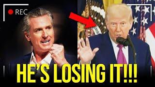 WATCH Trump MELTDOWN after Newsom HUMILIATES Him