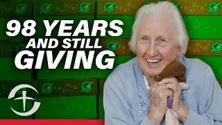 Why Leila Is Still Packing Shoeboxes and Serving the Lord at 98