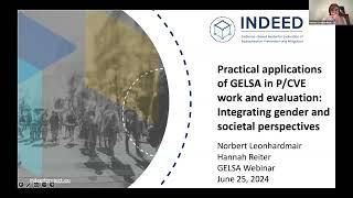 INDEED Webinar: Gender, Ethics and Societal Aspects of P/CVE Evaluation