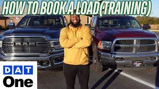 How to Book a Load (Live Training) for Hotshot Loads in 2024 using DAT ONE Load Board