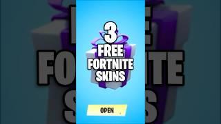 How to Get 3 FREE Fortnite SKINS!