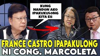 CONG MARCOLETA IPAKUKULONG SI FRANCE CASTRO 