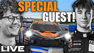 3H IMSA mit dem ADAC GT MASTERS CHAMPION 2024! | Noah Eder LIVE