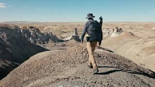 Photographing the surreal Bisti Badlands in New Mexico