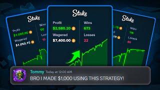 I MADE INSANE PROFIT WITH MY FANS STRATEGIES! (Stake)