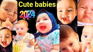 Cute babies 2024 | funny baby videos | kids video | Aizal Abdul Wahab | Baby Aizal