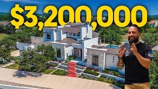 3 Million Luxury Home Tour in San Antonio on the Stone Oak area 