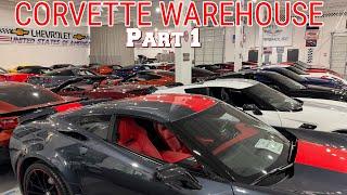 Corvette Warehouse Inventory Walk Around Part1