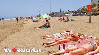 Gran Canaria Playa del Ingles Beach Walk 14. June 2022 | We️Canarias