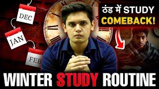 The Best Winter Study Routine | How to Study in Winters| Study Hacks| Prashant Kirad