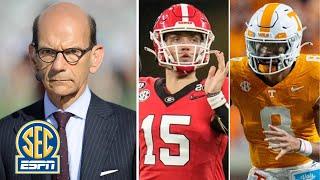 Paul Finebaum makes BIG prediction for Georgia Bulldogs football vs. No. 7 Tennessee Volunteers