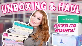 Unboxing and Book Haul  | new releases, fantasy romance & literary fiction!