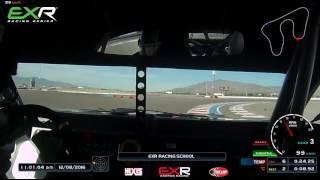 EXR LV02-Alex Premat 1:02.625 onboard lap at Las Vegas 1.5 Miles Track