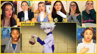 [GIRLS REACT] Killua vs Johness | Hunter x Hunter Ep 11 Girl Reaction Mashup