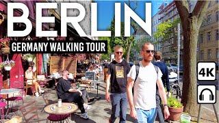 BERLIN, Germany  Summer 4K Walking Tour in Kreuzberg & Mitte ️