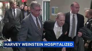 Harvey Weinstein taken back to hospital, lawyer says