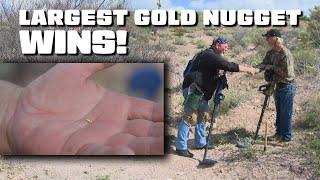 Biggest Gold Nugget Wins - Detecting the Little San Domingo Wash in Arizona