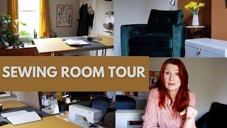 SEWING ROOM TOUR