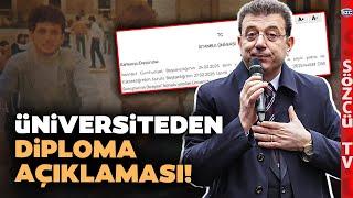 Erdoğan Hedef Göstermişti! İstanbul Üniversitesi'nden Diploma Açıklaması! 'Gerekli İnceleme...'