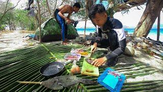 MENANGKAP & MEMASAK IKAN SUPER BESAR DI PULAU SEPI!