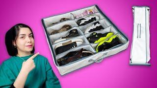 آموزش نظم دهنده کفش shoes organizer