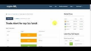 Crypto-ML Demo 2018: Machine Learning for Bitcoin Trading