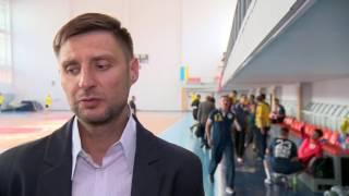 Андрей Мельник, президент Федерации гандбола Украины. О старте чемпионата Украины. Киев, 02/09/2016