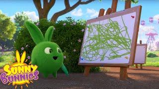 SUNNY BUNNIES COMPILATIONS - DRAWING COLOURFUL PICTURES | Cartoons for Kids