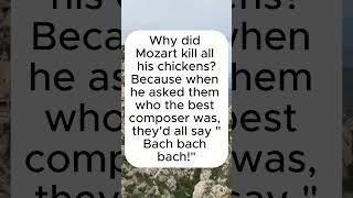 Bach Bach Bach — The Chicken Joke! #jokes #joke